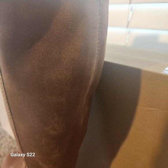 Lucky Brand "Quenbe" Latte Riding Boots. NIB. Size 6.5 - Picture 2 of 11